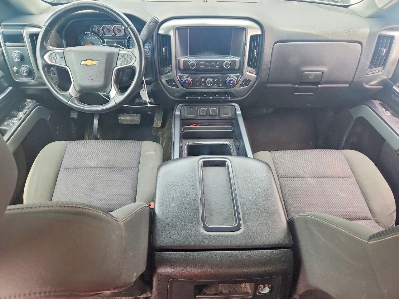 2015 Chevrolet Silverado K1500 Lt Black vin: 1GCVKREC8FZ381267