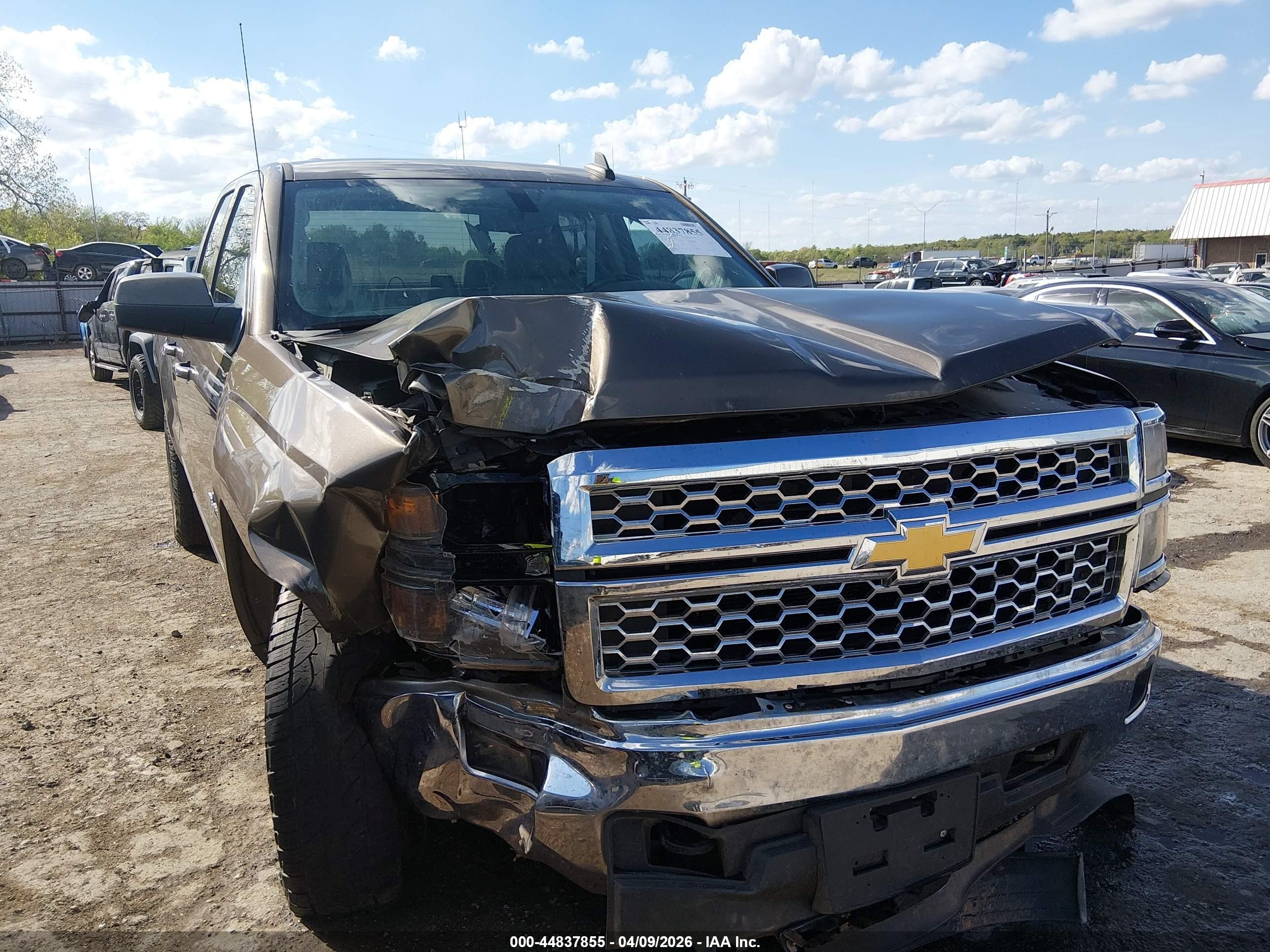 2015 Chevrolet Silverado 1500 1lt Tan vin: 1GCVKREC8FZ407933