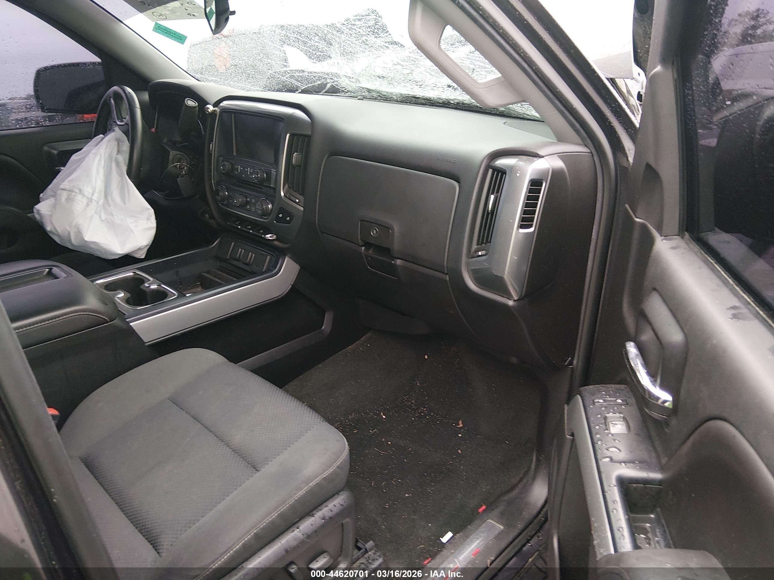 2015 Chevrolet Silverado 1500 2lt Gray vin: 1GCVKREC8FZ413134