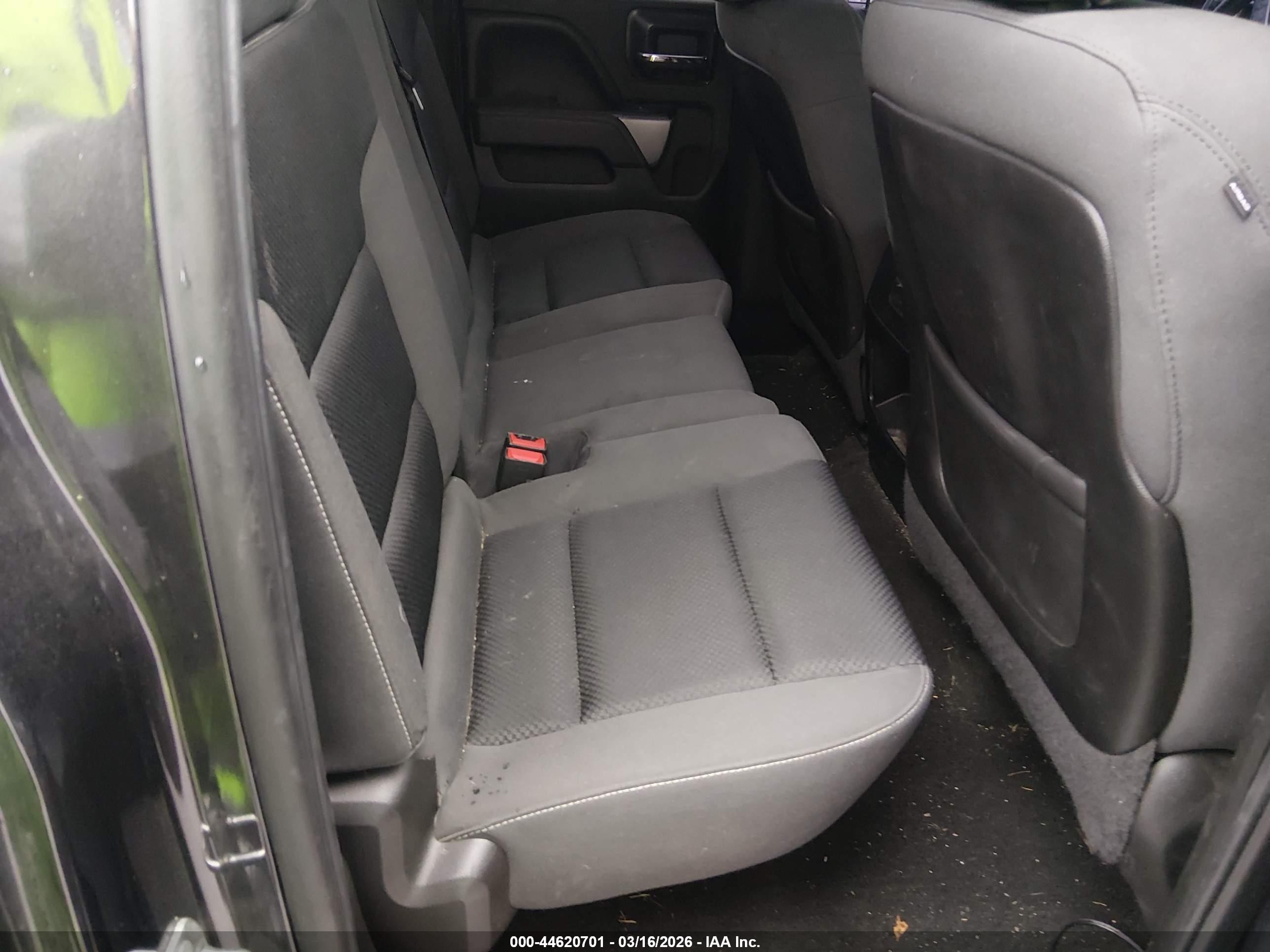 2015 Chevrolet Silverado 1500 2lt Gray vin: 1GCVKREC8FZ413134