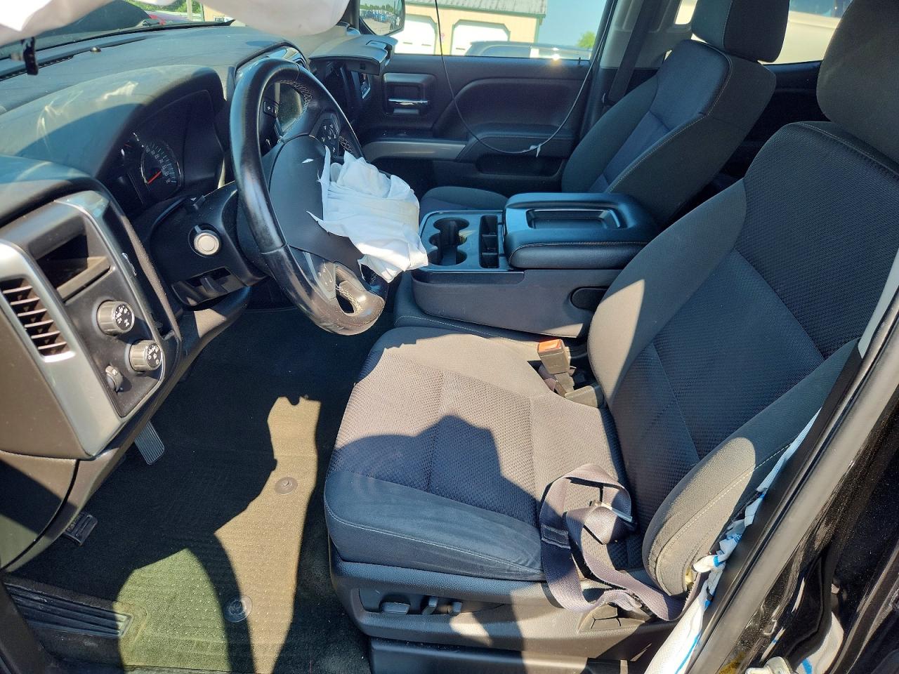 2015 Chevrolet Silverado K1500 Lt Black vin: 1GCVKREC8FZ427812