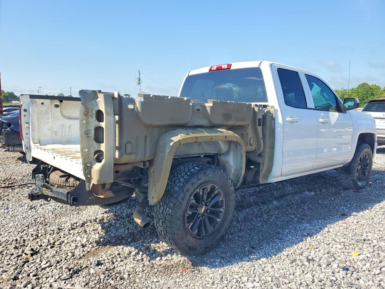 2016 Chevrolet Silverado K1500 Lt White vin: 1GCVKREC8GZ343765