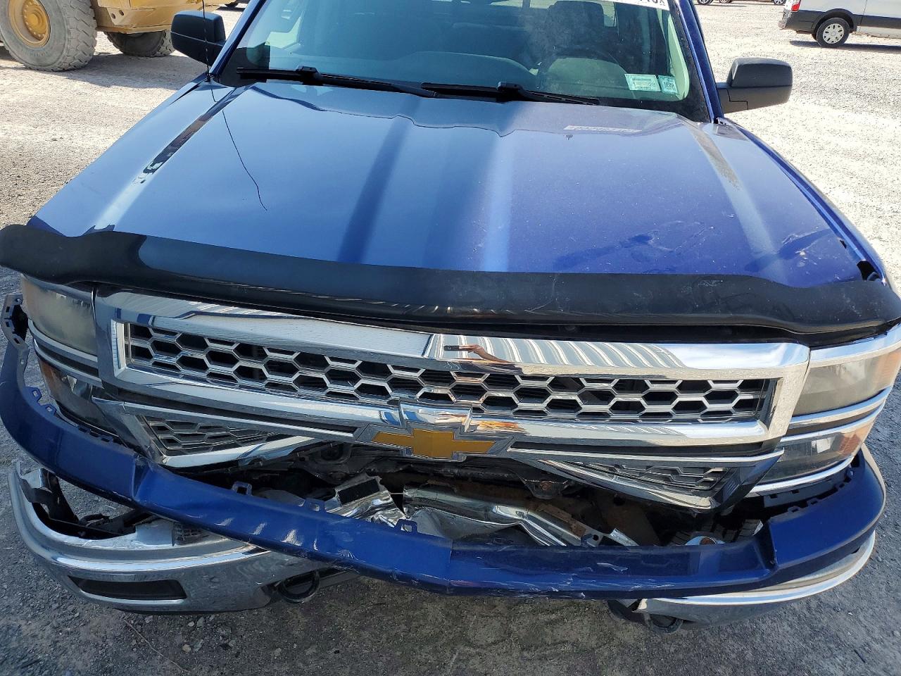 2014 Chevrolet Silverado K1500 Lt Blue vin: 1GCVKREC9EZ104755
