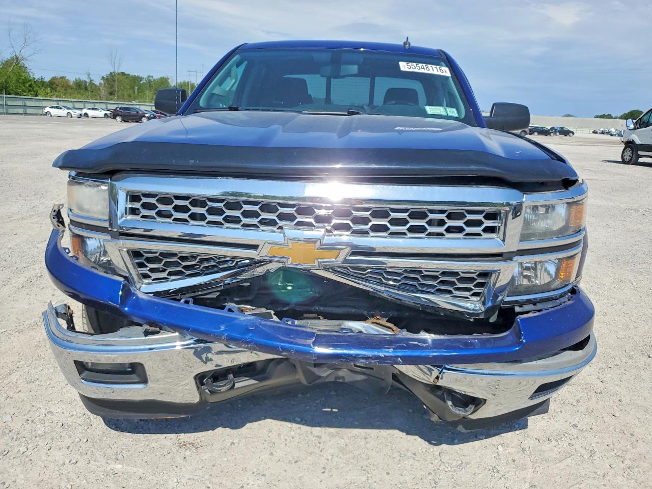 2014 Chevrolet Silverado K1500 Lt Blue vin: 1GCVKREC9EZ104755