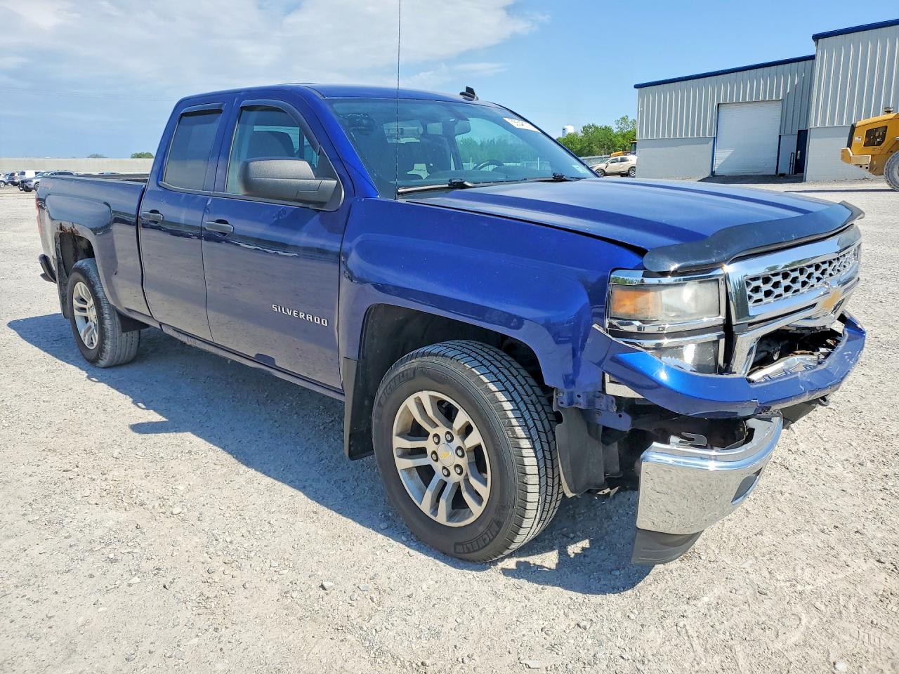 2014 Chevrolet Silverado K1500 Lt Blue vin: 1GCVKREC9EZ104755