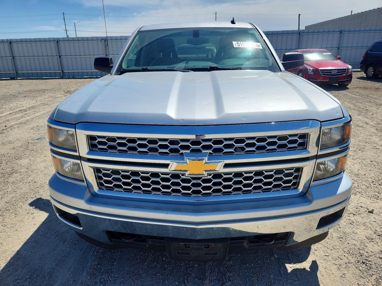 2014 Chevrolet Silverado K1500 Lt Silver vin: 1GCVKREC9EZ109969