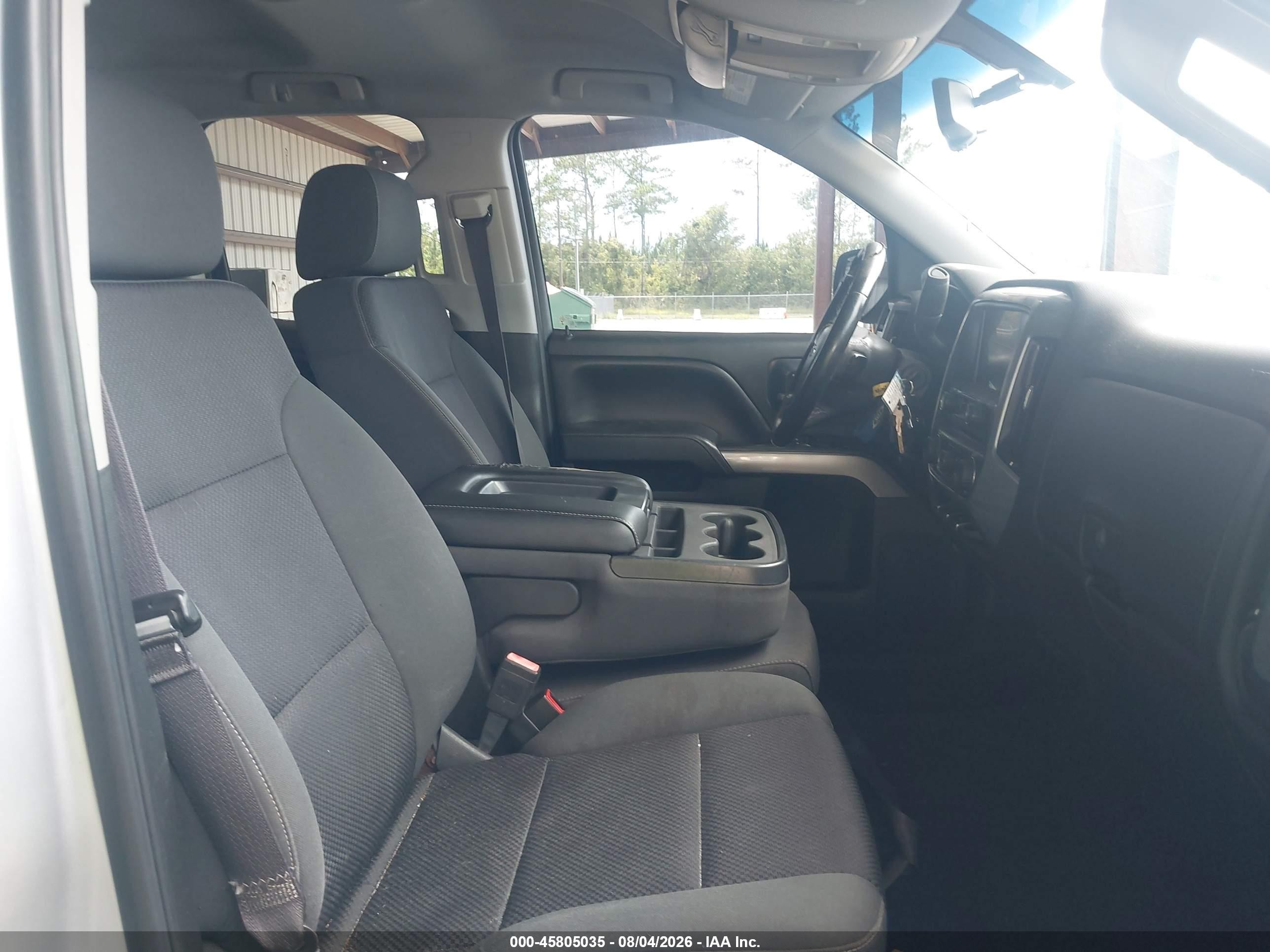 2014 Chevrolet Silverado 1500 Lt White vin: 1GCVKREC9EZ163711