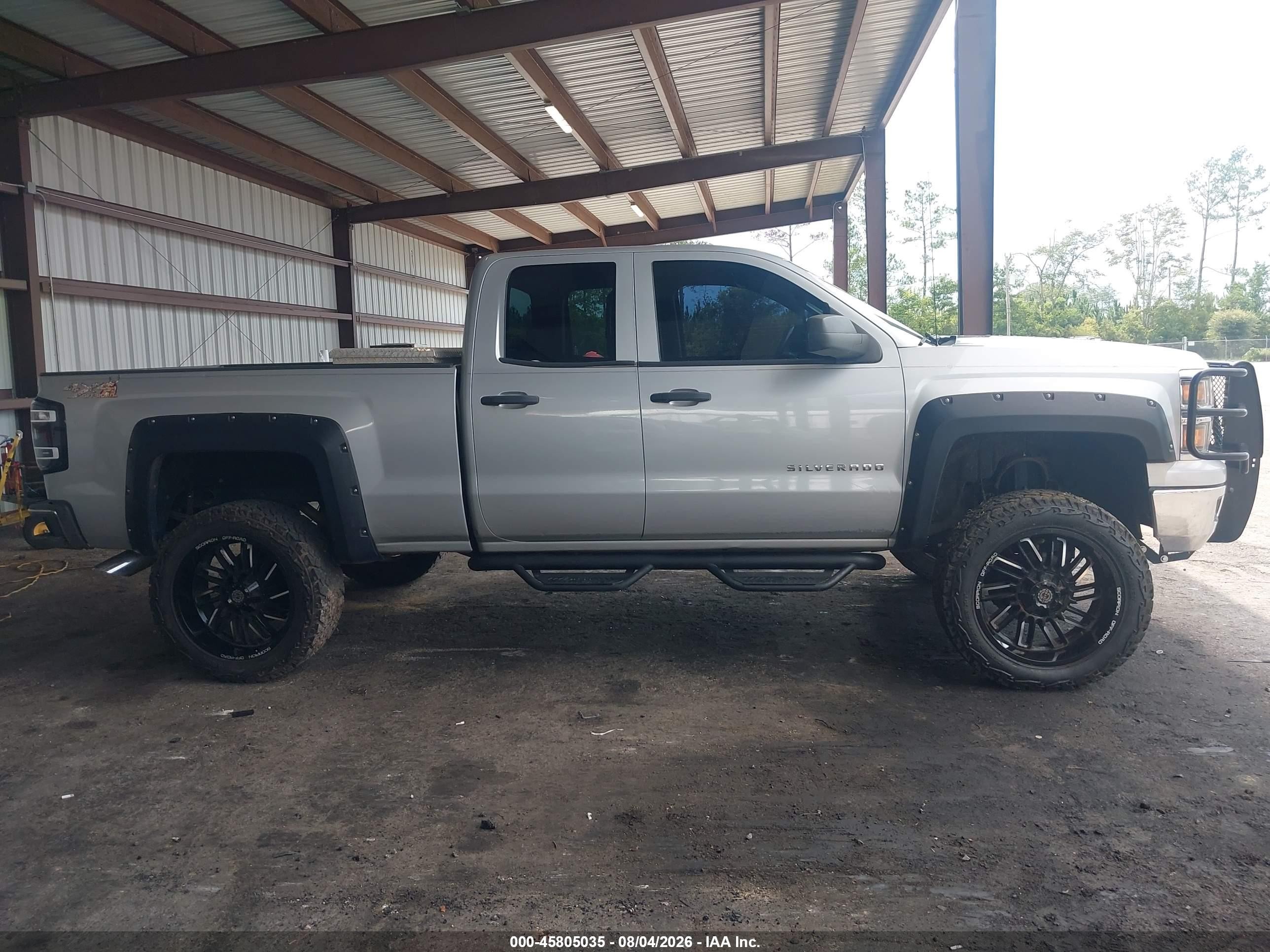 2014 Chevrolet Silverado 1500 Lt White vin: 1GCVKREC9EZ163711