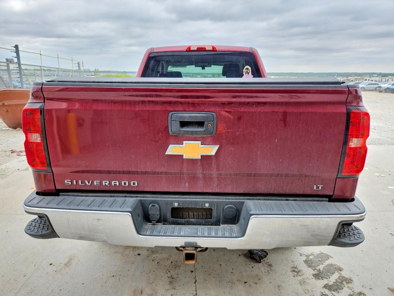 2014 Chevrolet Silverado K1500 Lt Burgundy vin: 1GCVKREC9EZ279863