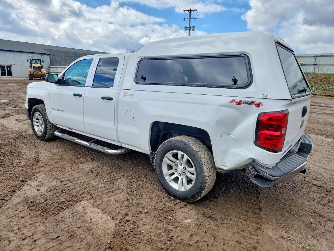2014 Chevrolet Silverado K1500 Lt White vin: 1GCVKREC9EZ288689