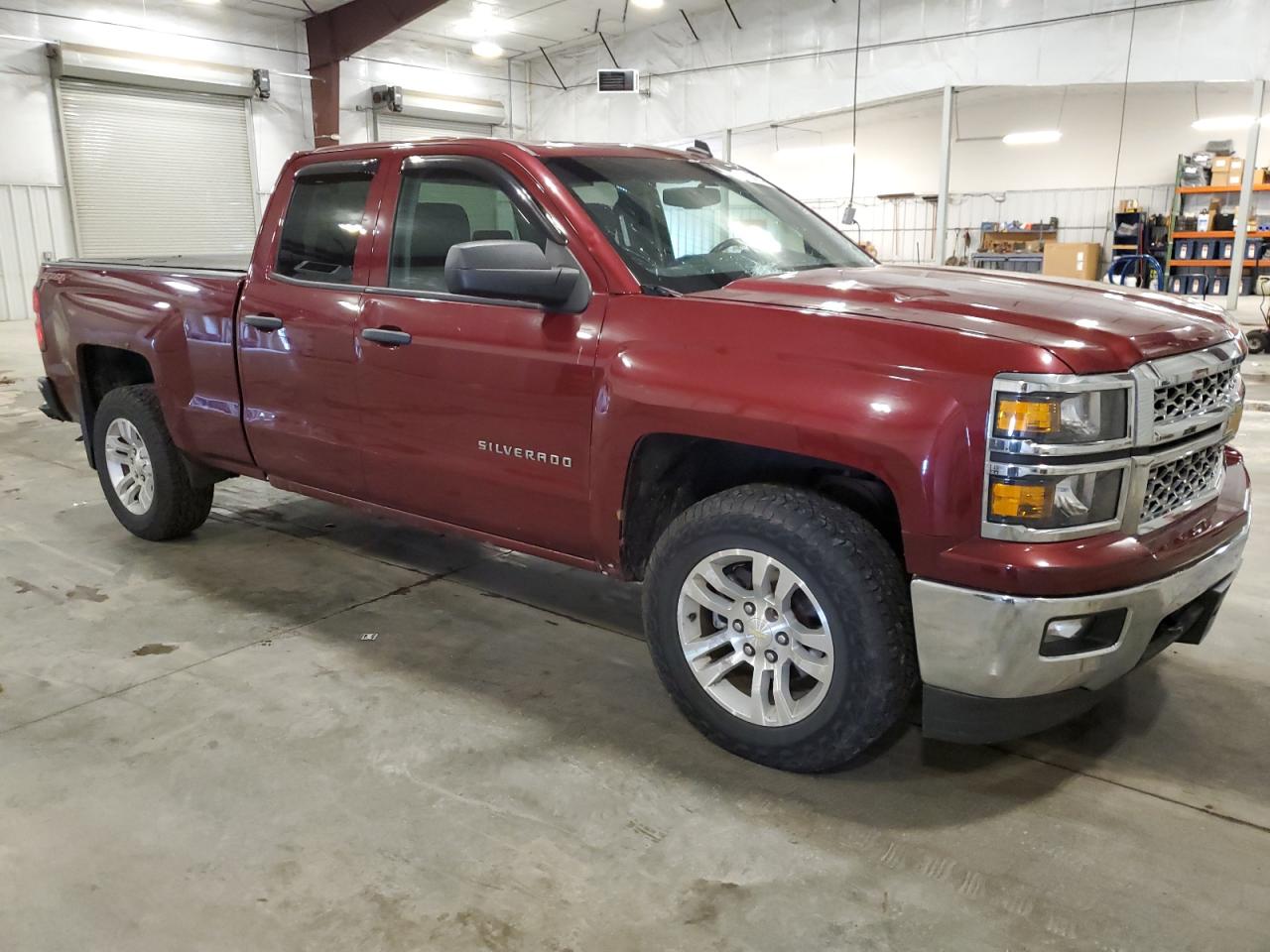 2014 Chevrolet Silverado K1500 Lt Maroon vin: 1GCVKREC9EZ334201