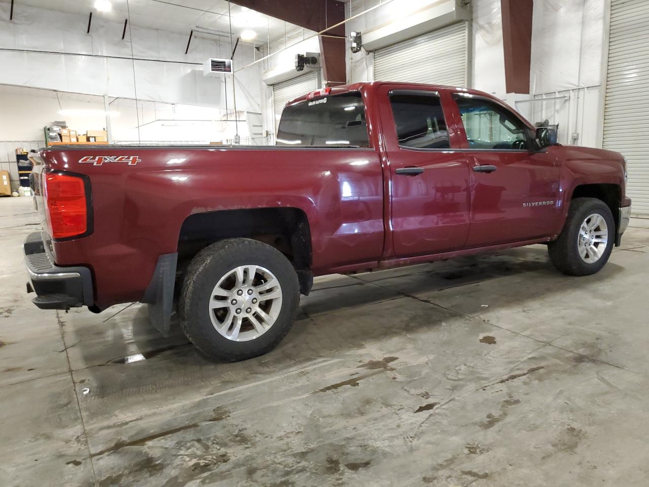 2014 Chevrolet Silverado K1500 Lt Maroon vin: 1GCVKREC9EZ334201