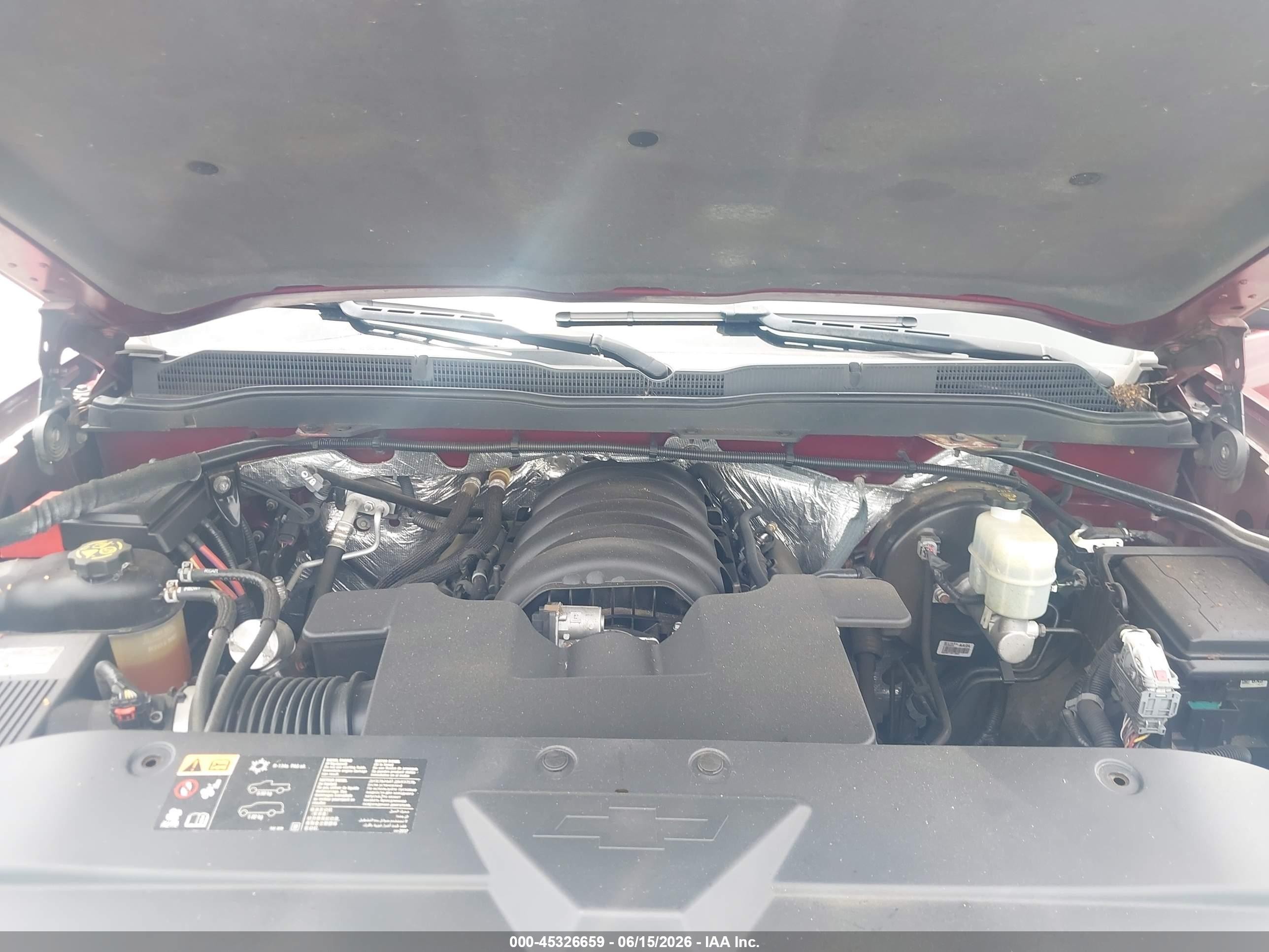 2014 Chevrolet Silverado 1500 2lt Red vin: 1GCVKREC9EZ376478