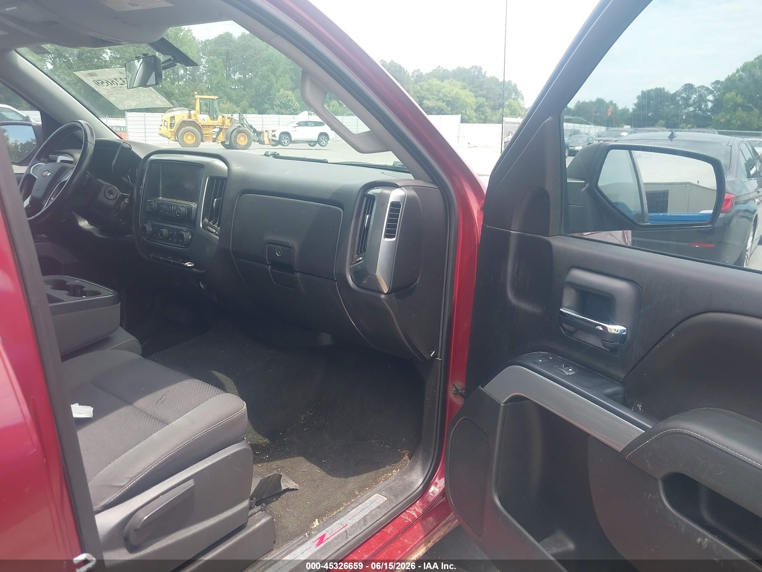 2014 Chevrolet Silverado 1500 2lt Red vin: 1GCVKREC9EZ376478