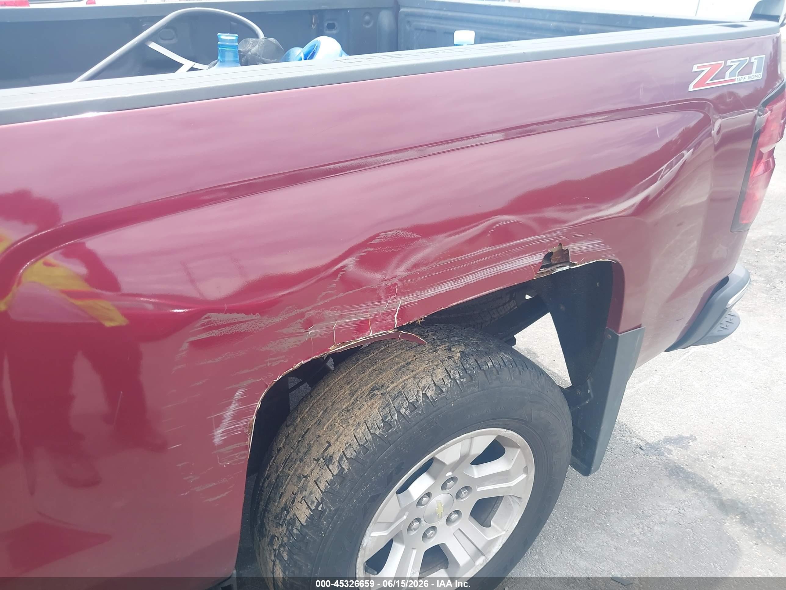 2014 Chevrolet Silverado 1500 2lt Red vin: 1GCVKREC9EZ376478
