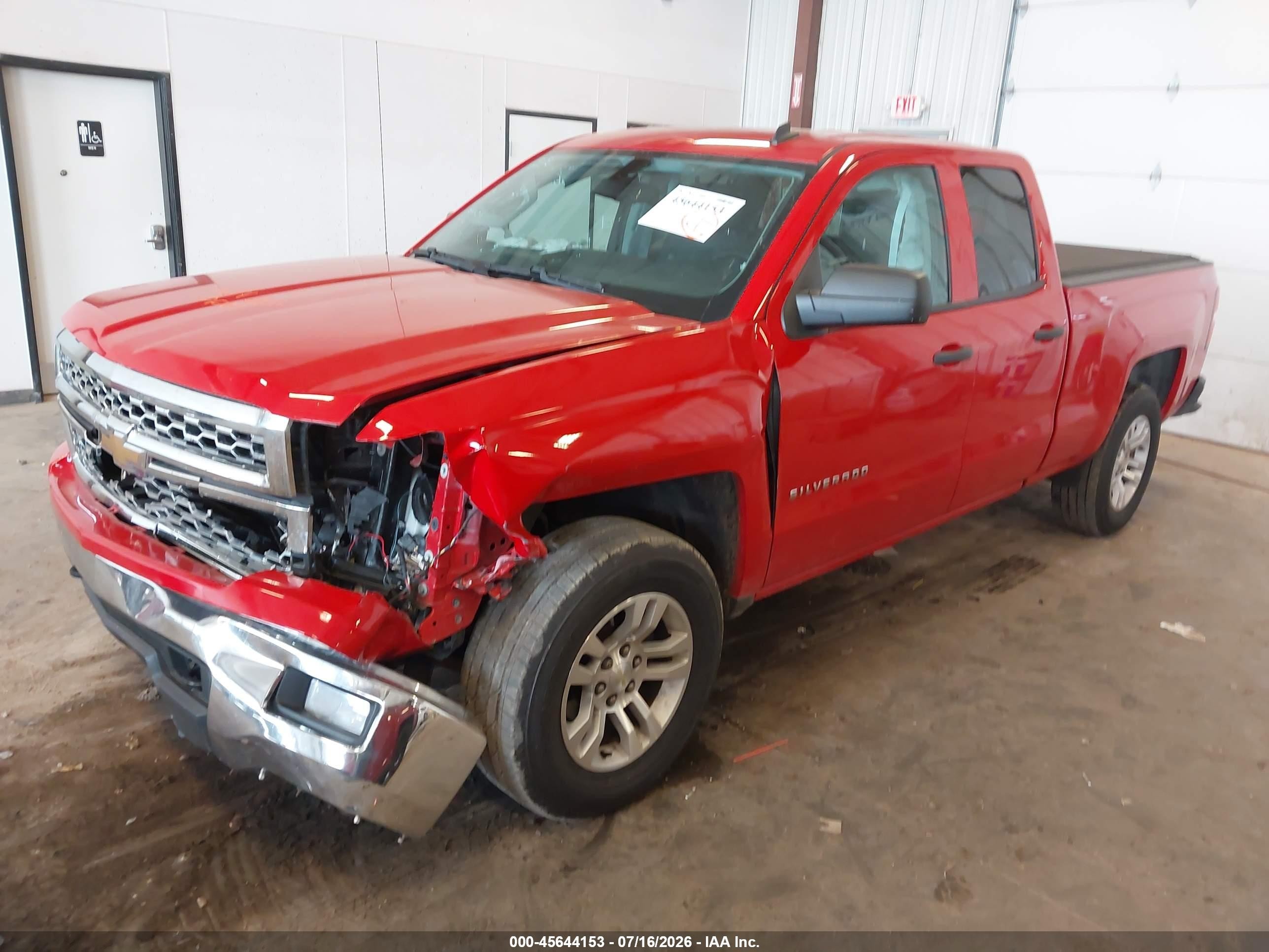2014 Chevrolet Silverado 1500 Lt Красный vin: 1GCVKREC9EZ413741