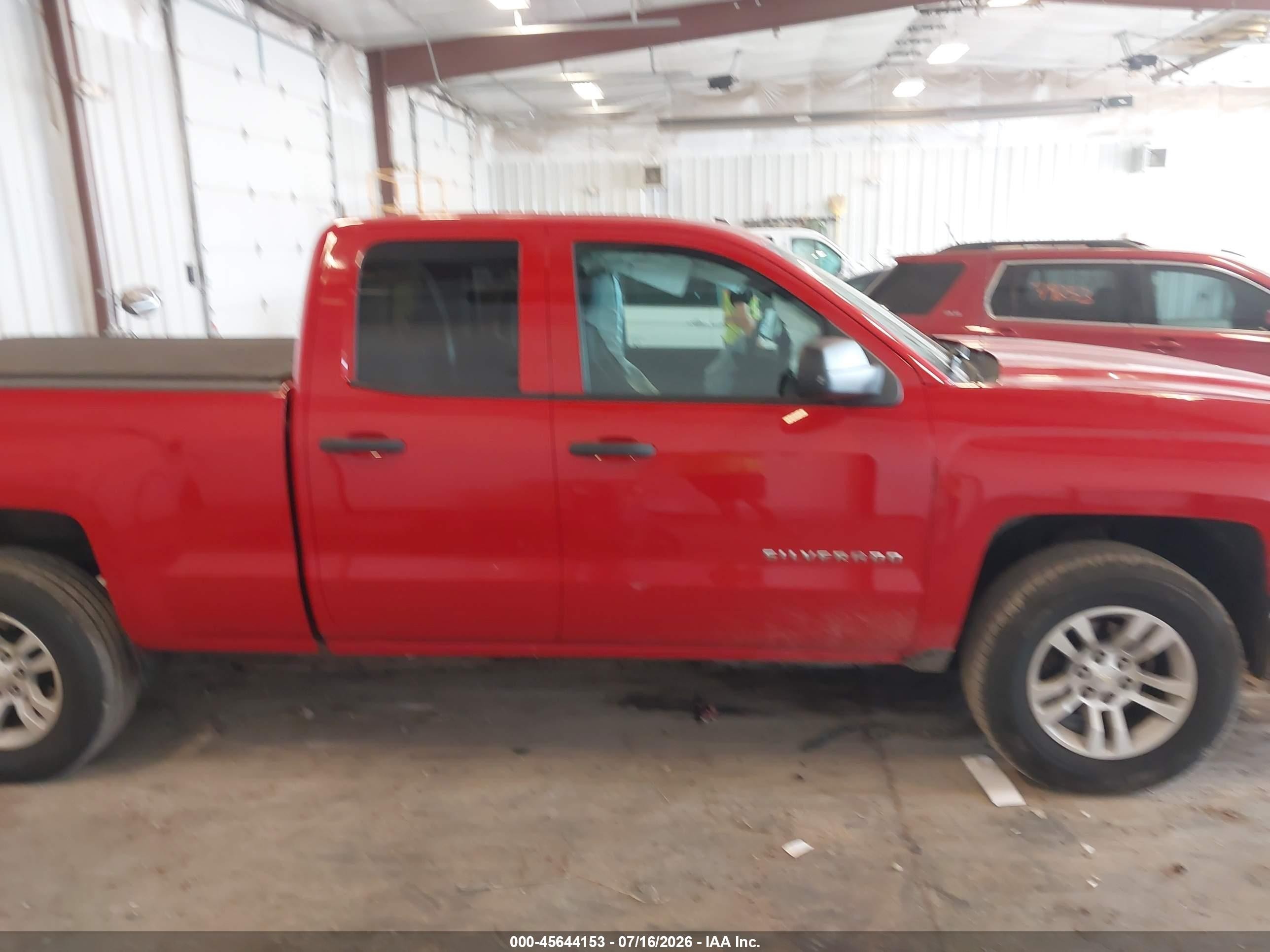 2014 Chevrolet Silverado 1500 Lt Красный vin: 1GCVKREC9EZ413741