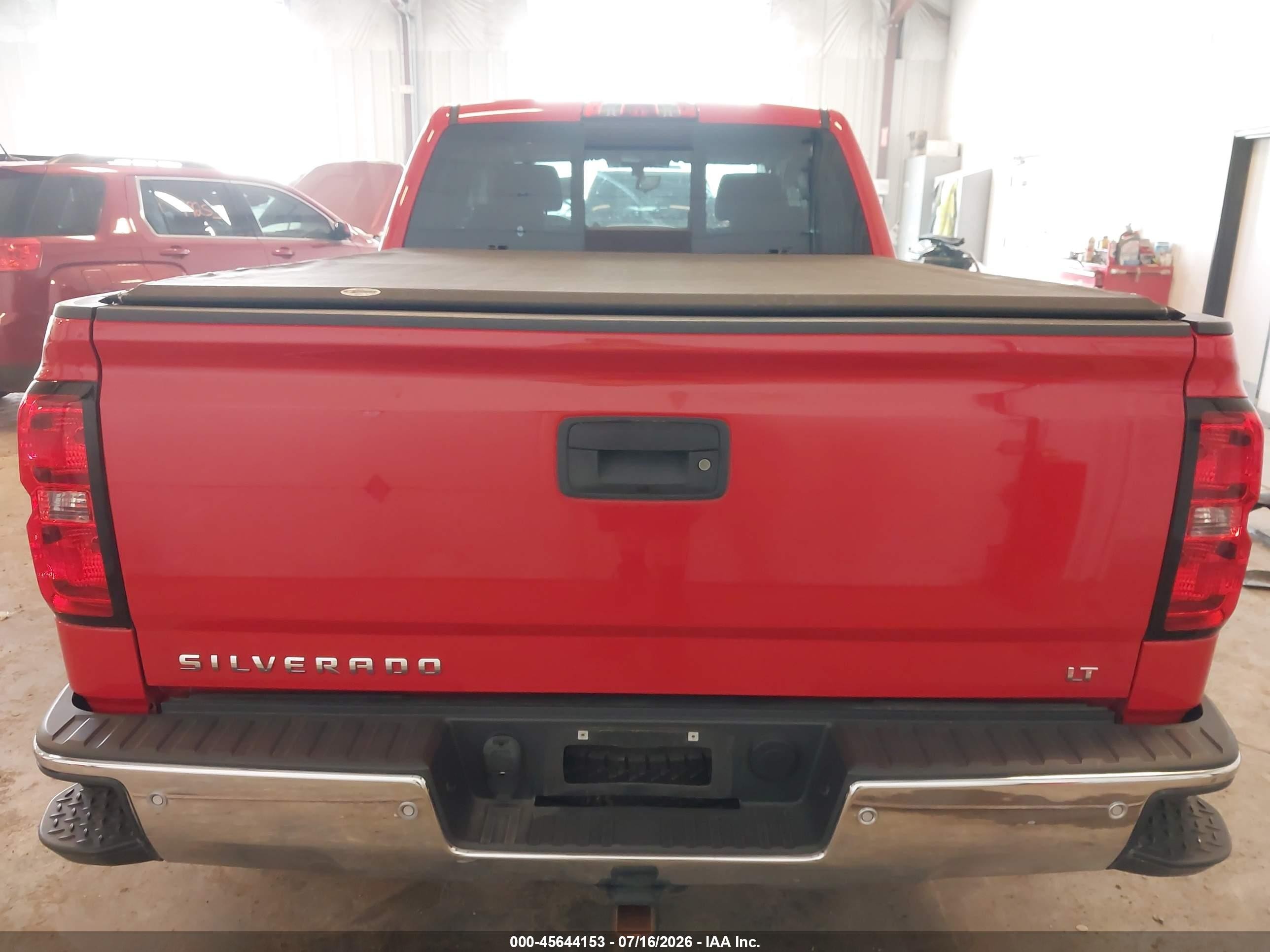 2014 Chevrolet Silverado 1500 Lt Красный vin: 1GCVKREC9EZ413741