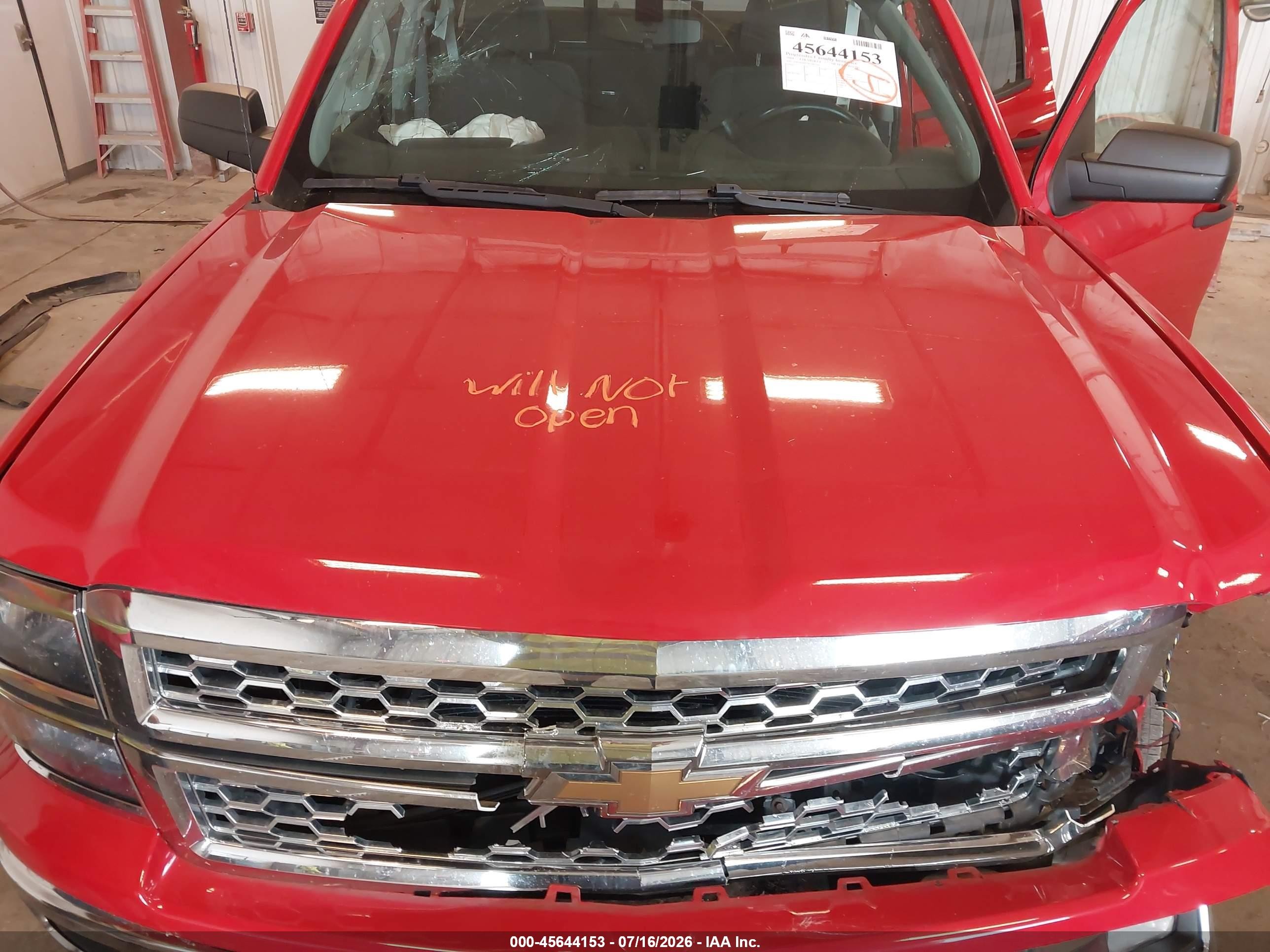 2014 Chevrolet Silverado 1500 Lt Красный vin: 1GCVKREC9EZ413741