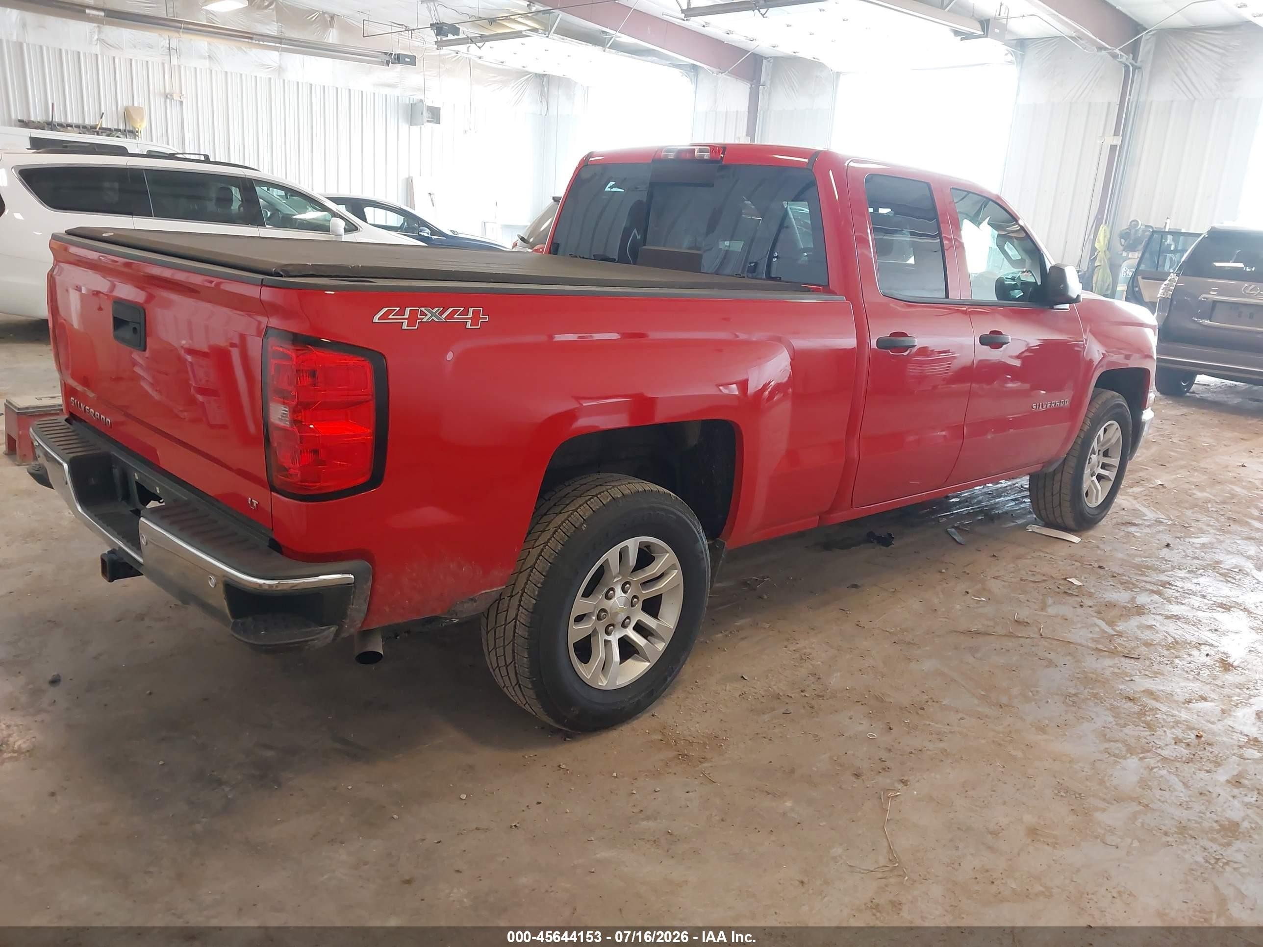 2014 Chevrolet Silverado 1500 Lt Красный vin: 1GCVKREC9EZ413741