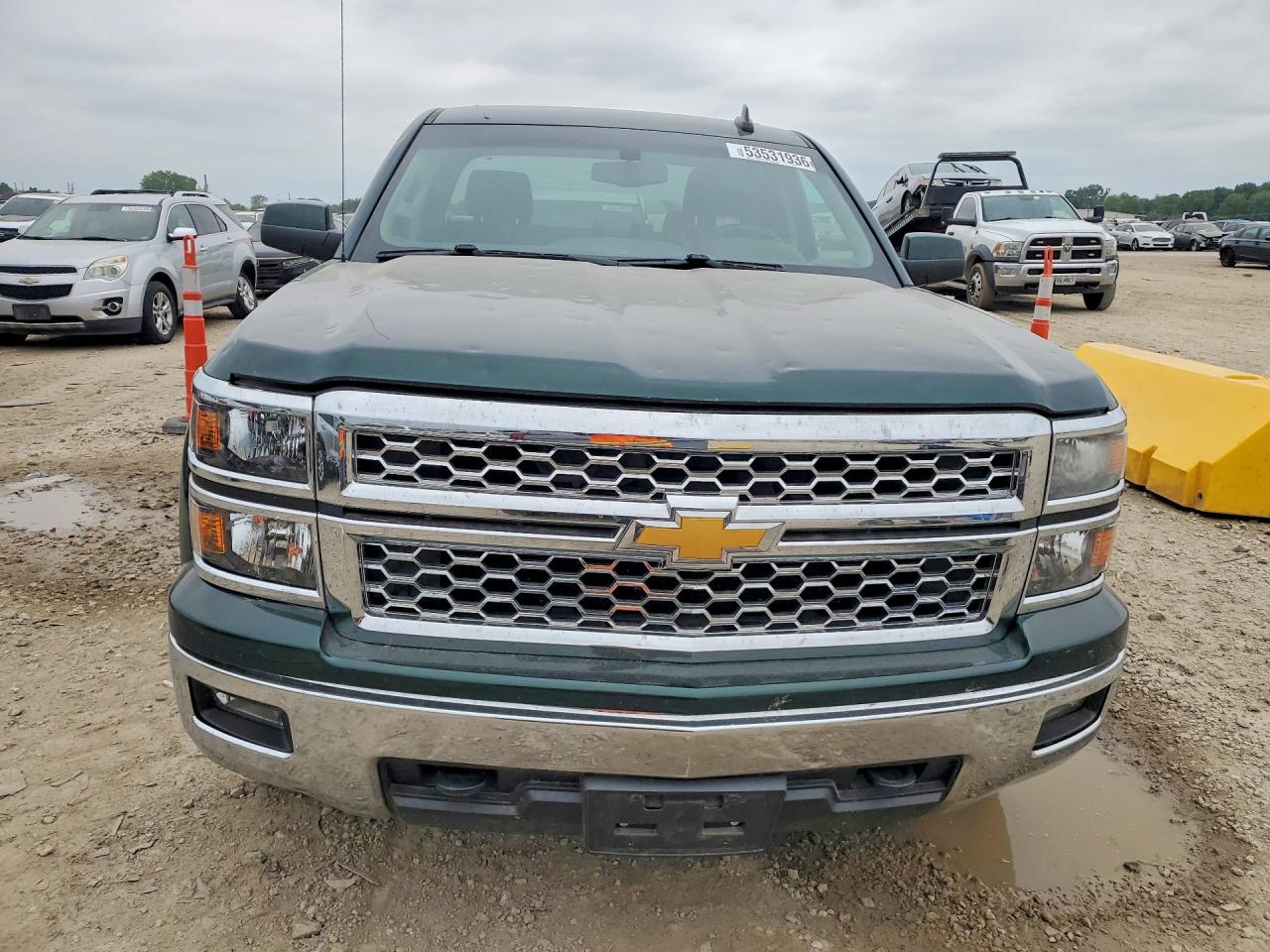 2015 Chevrolet Silverado K1500 Lt Green vin: 1GCVKREC9FZ167968