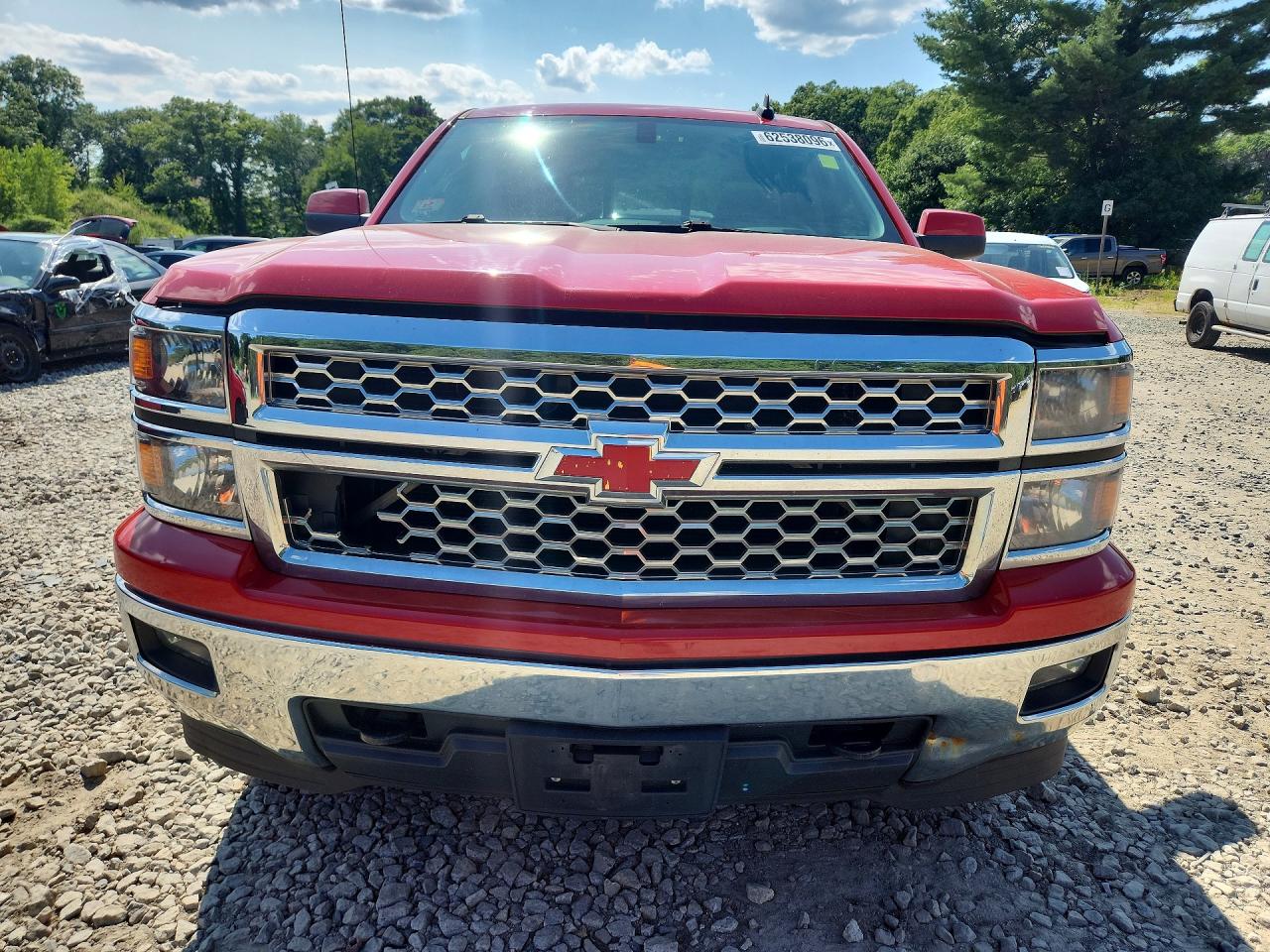 2015 Chevrolet Silverado K1500 Lt Red vin: 1GCVKREC9FZ188450