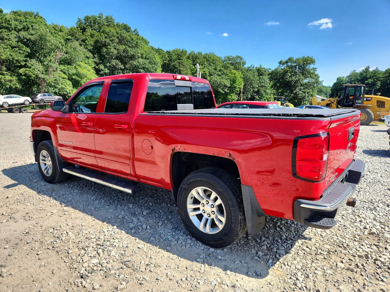 2015 Chevrolet Silverado K1500 Lt Red vin: 1GCVKREC9FZ188450