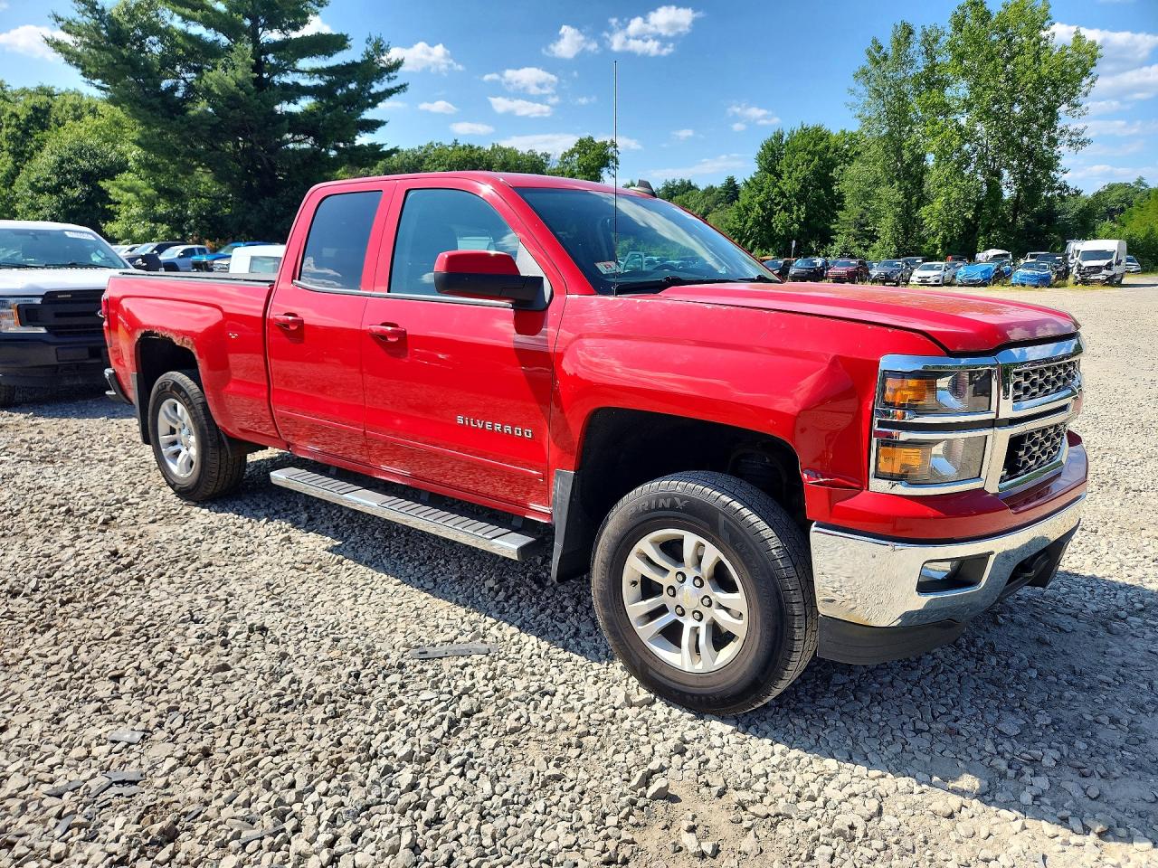 2015 Chevrolet Silverado K1500 Lt Red vin: 1GCVKREC9FZ188450