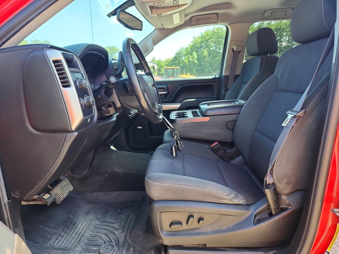 2015 Chevrolet Silverado K1500 Lt Red vin: 1GCVKREC9FZ188450