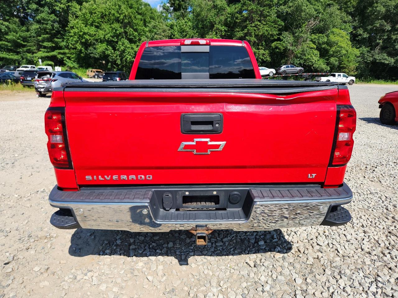2015 Chevrolet Silverado K1500 Lt Red vin: 1GCVKREC9FZ188450