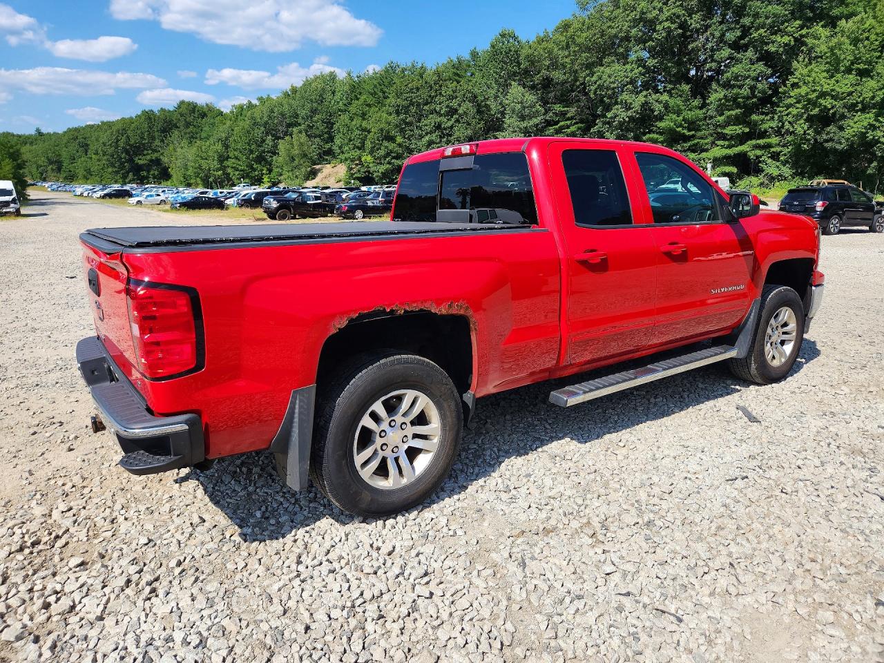 2015 Chevrolet Silverado K1500 Lt Red vin: 1GCVKREC9FZ188450