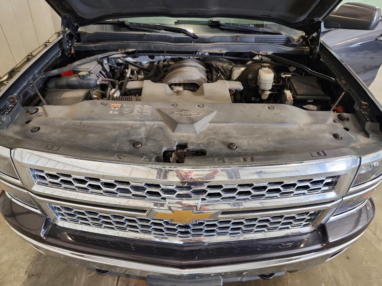 2015 Chevrolet Silverado K1500 Lt Gray vin: 1GCVKREC9FZ194636