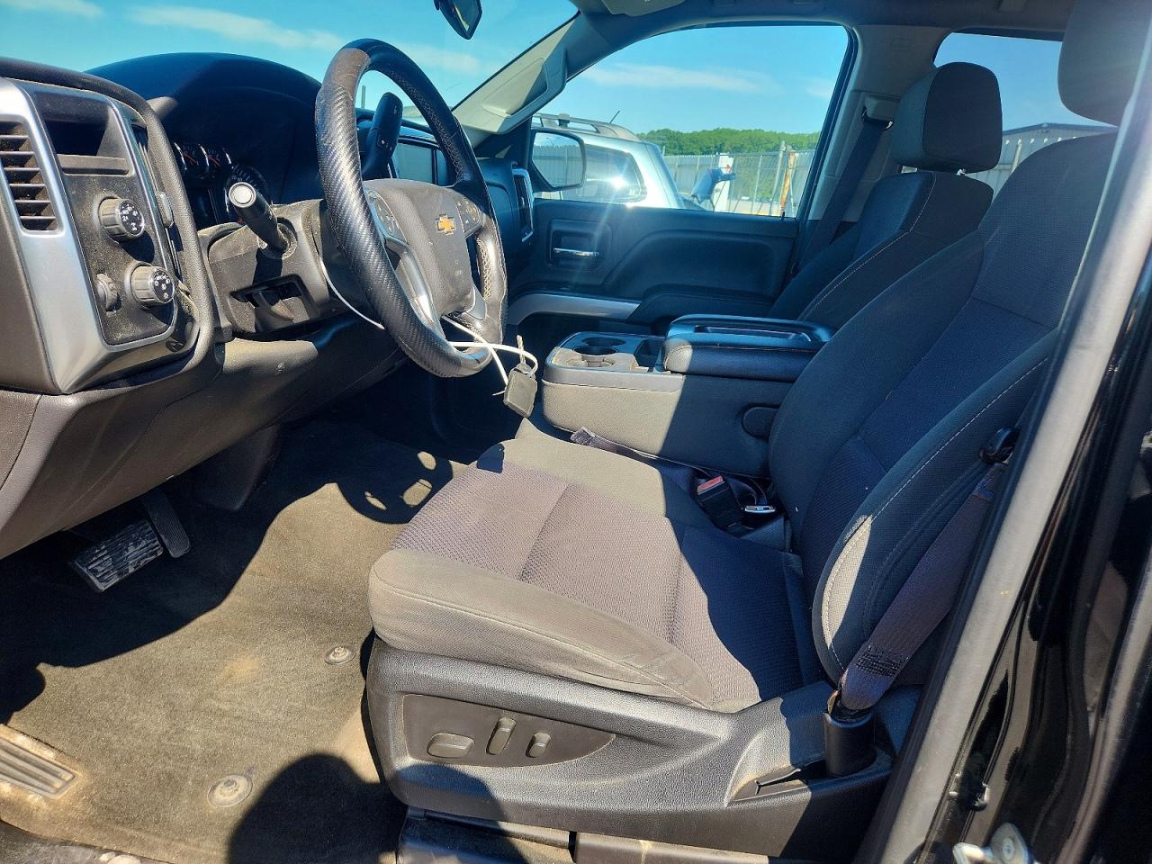 2015 Chevrolet Silverado K1500 Lt Black vin: 1GCVKREC9FZ230809