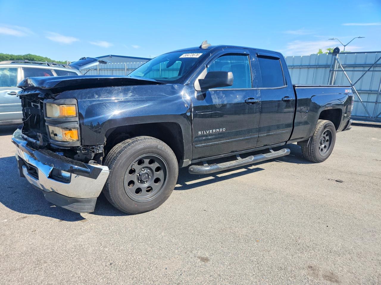 2015 Chevrolet Silverado K1500 Lt Black vin: 1GCVKREC9FZ230809