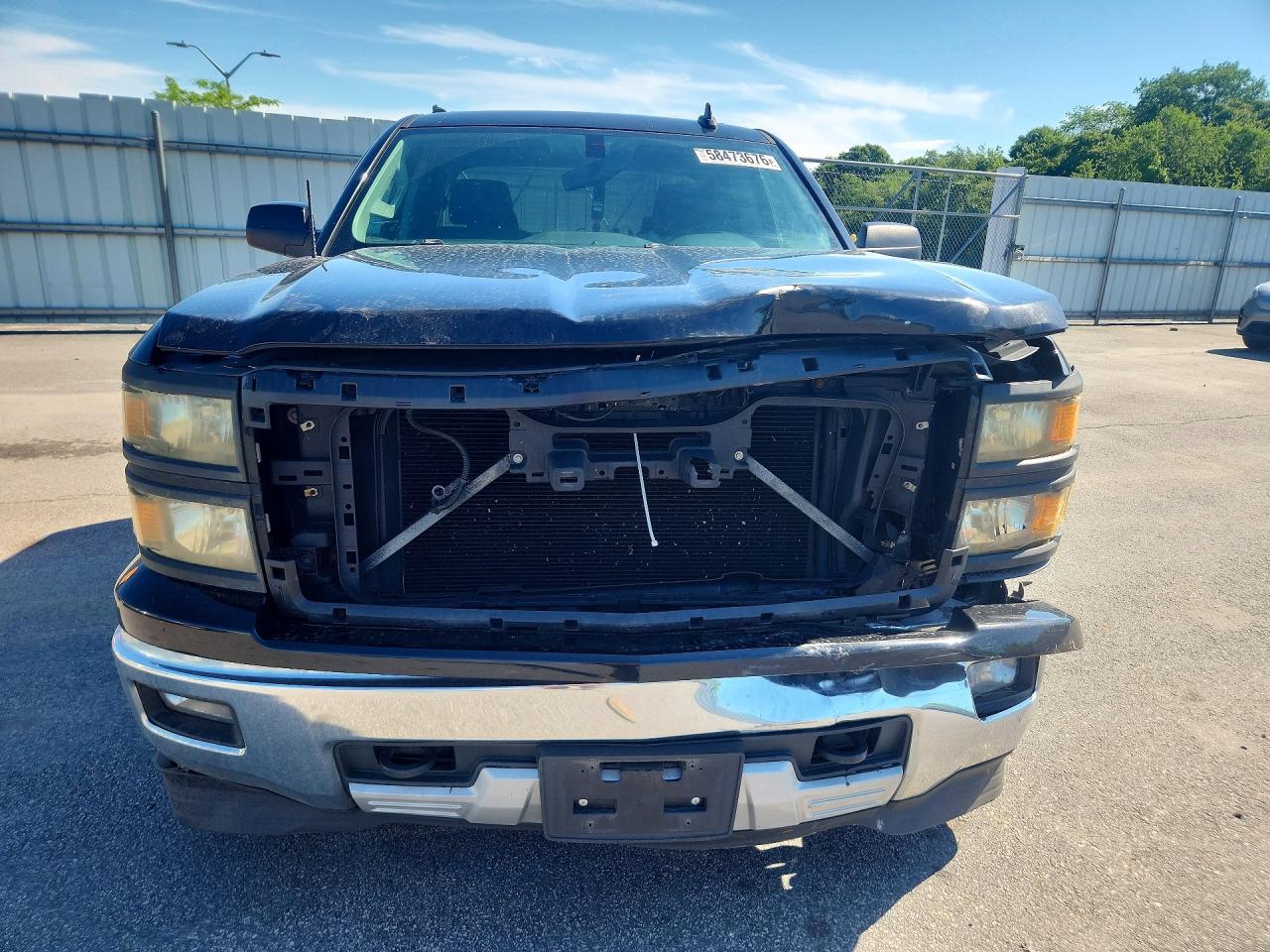 2015 Chevrolet Silverado K1500 Lt Black vin: 1GCVKREC9FZ230809