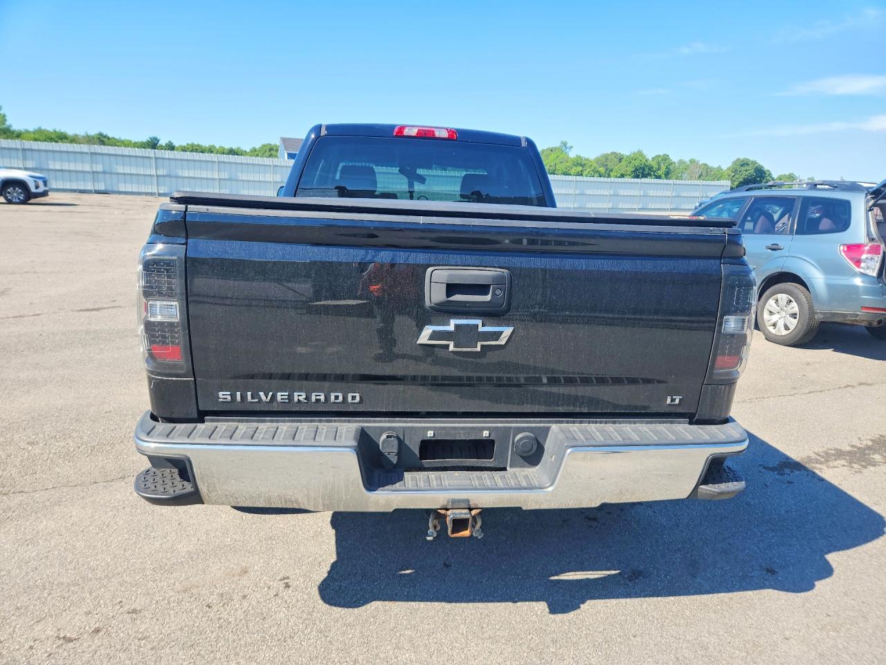 2015 Chevrolet Silverado K1500 Lt Black vin: 1GCVKREC9FZ230809