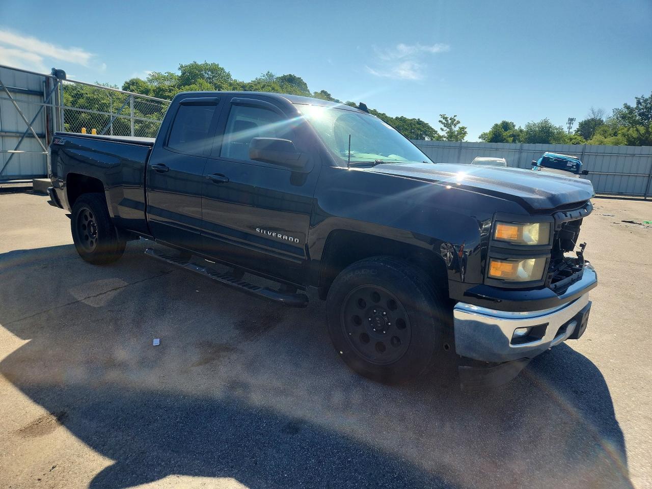 2015 Chevrolet Silverado K1500 Lt Black vin: 1GCVKREC9FZ230809