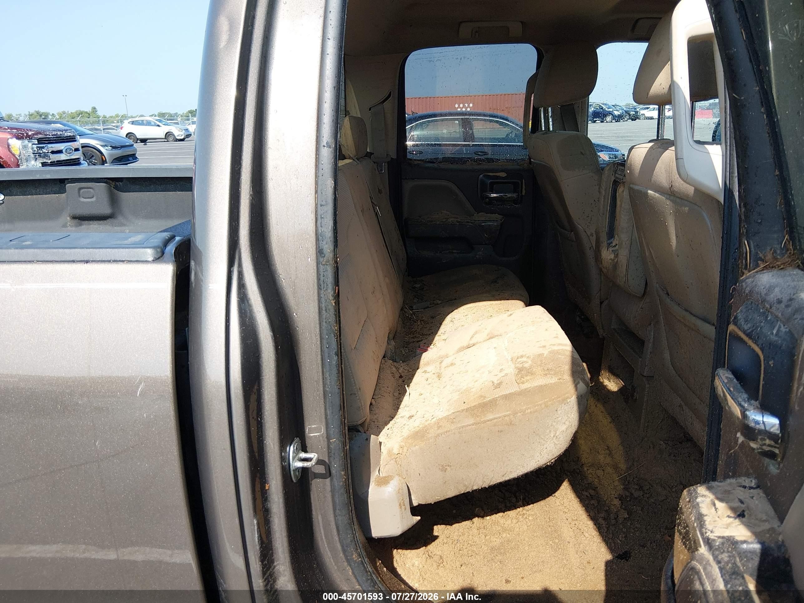 2015 Chevrolet Silverado 1500 Lt Brown vin: 1GCVKREC9FZ237453