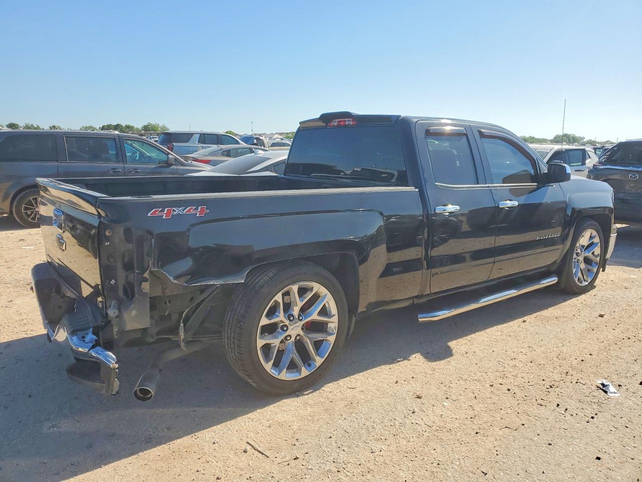 2015 Chevrolet 1500 Truck Black vin: 1GCVKREC9FZ259419