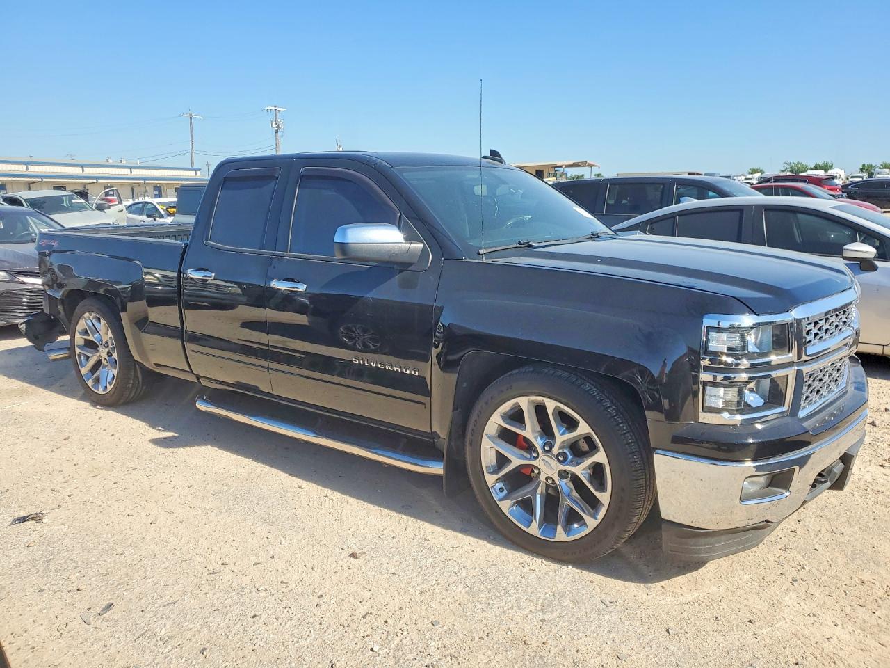 2015 Chevrolet 1500 Truck Black vin: 1GCVKREC9FZ259419