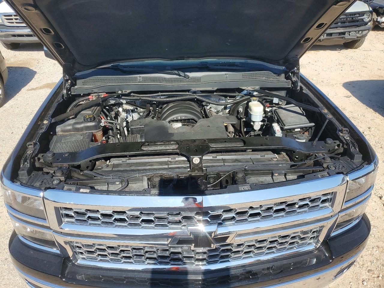 2015 Chevrolet 1500 Truck Black vin: 1GCVKREC9FZ259419