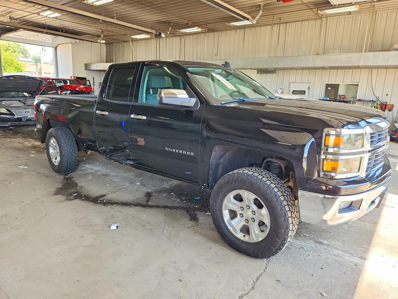 2015 Chevrolet Silverado K1500 Lt Black vin: 1GCVKREC9FZ310319