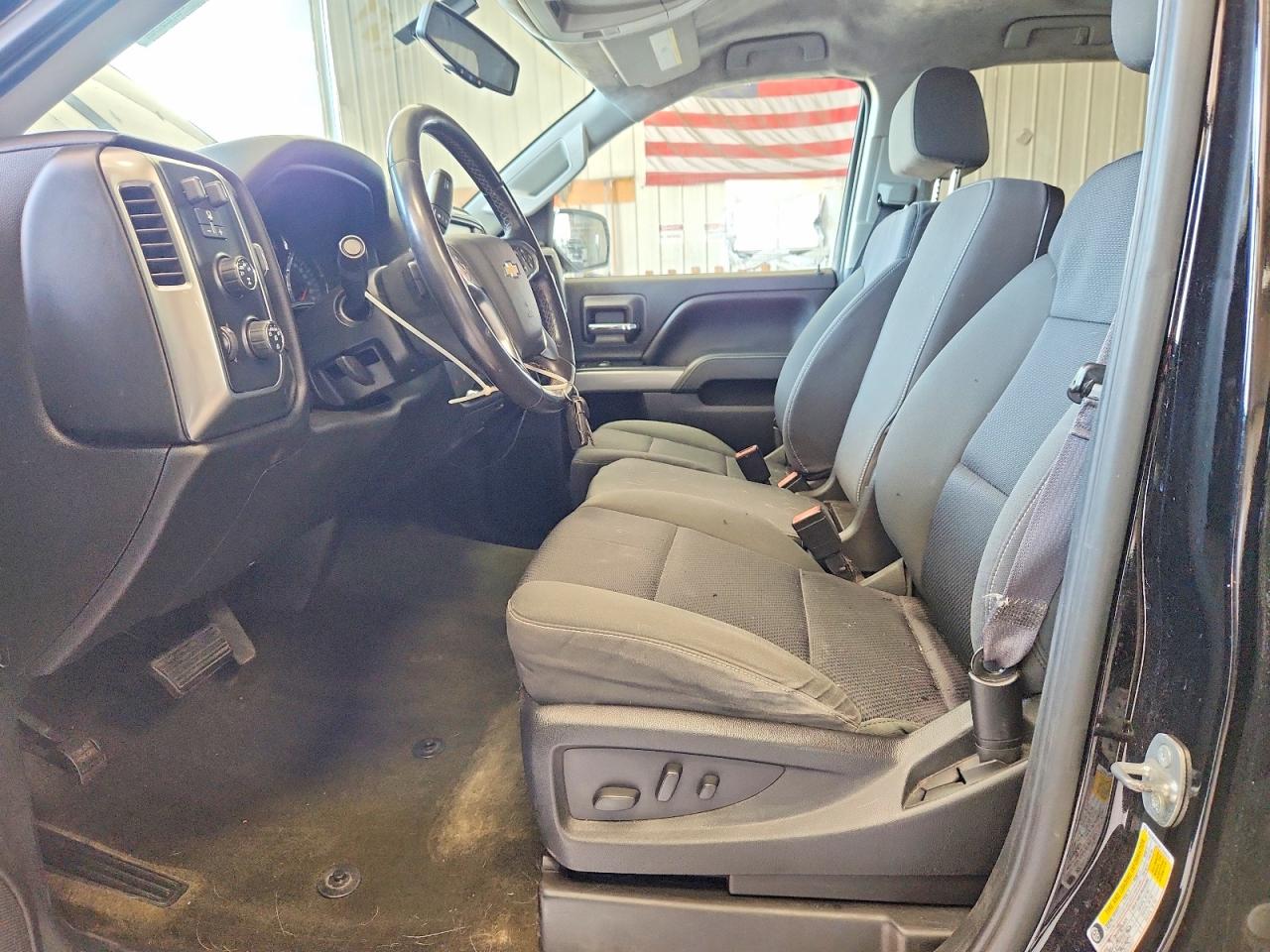 2015 Chevrolet Silverado K1500 Lt Black vin: 1GCVKREC9FZ310319