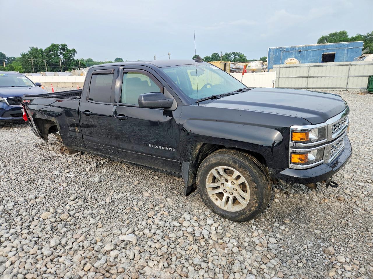 2015 Chevrolet Silverado K1500 Lt Black vin: 1GCVKREC9FZ350576