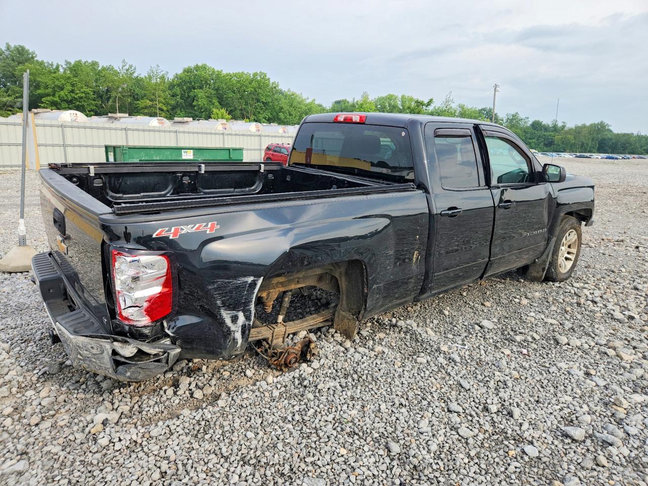 2015 Chevrolet Silverado K1500 Lt Black vin: 1GCVKREC9FZ350576