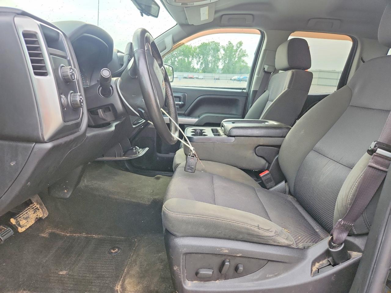 2015 Chevrolet Silverado K1500 Lt Black vin: 1GCVKREC9FZ350576