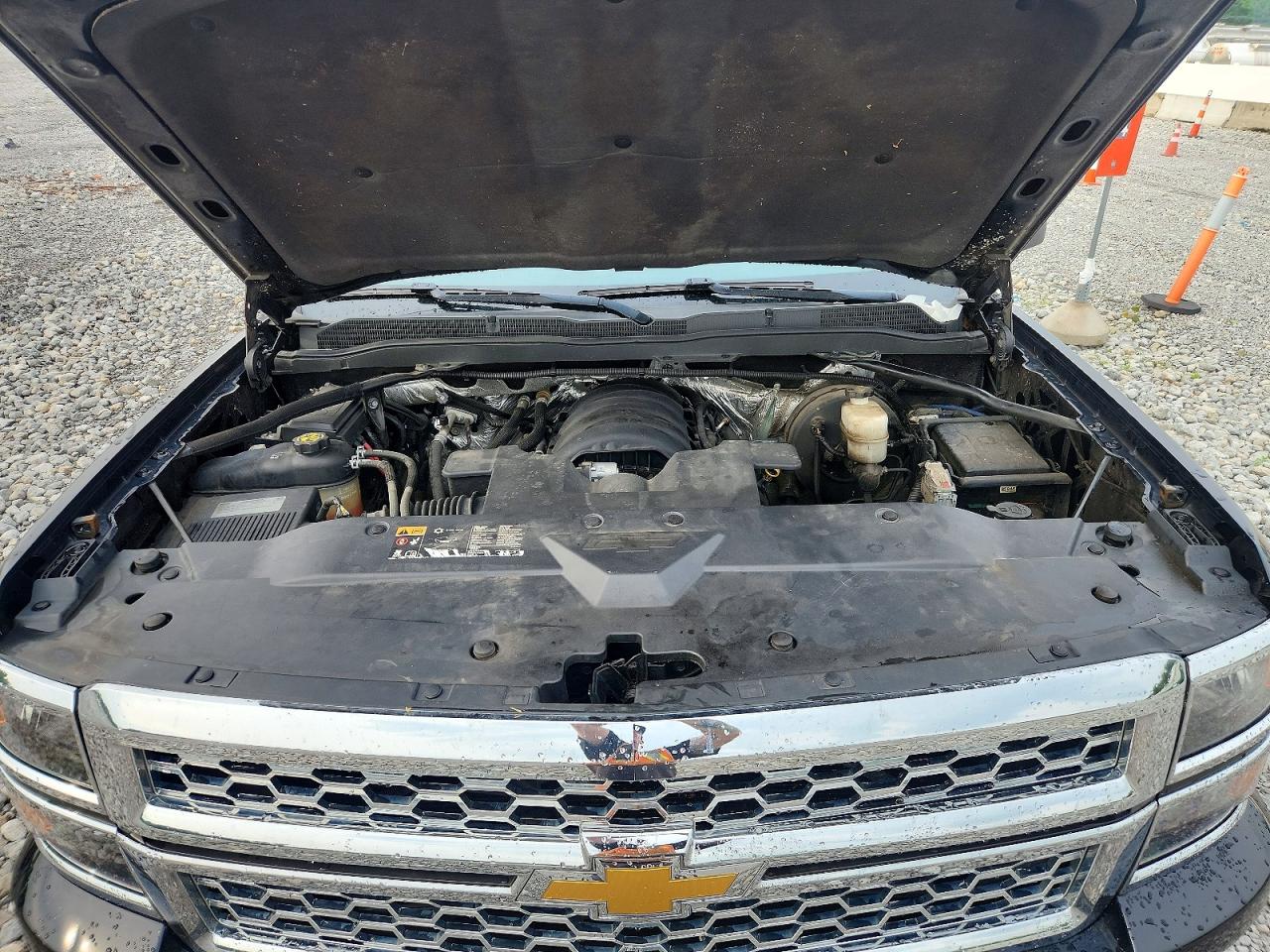 2015 Chevrolet Silverado K1500 Lt Black vin: 1GCVKREC9FZ350576