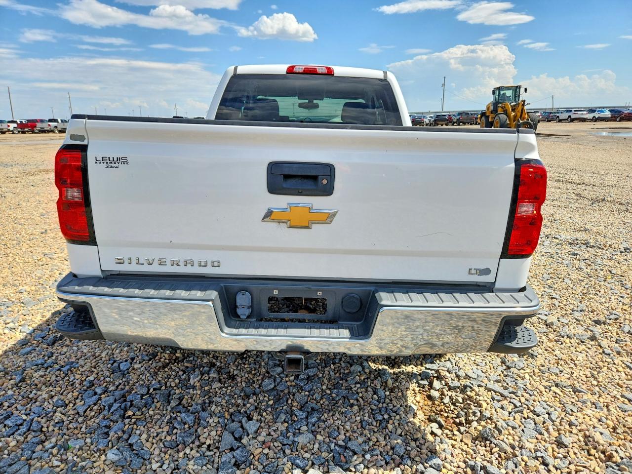 2015 Chevrolet Silverado K1500 Lt White vin: 1GCVKREC9FZ357642