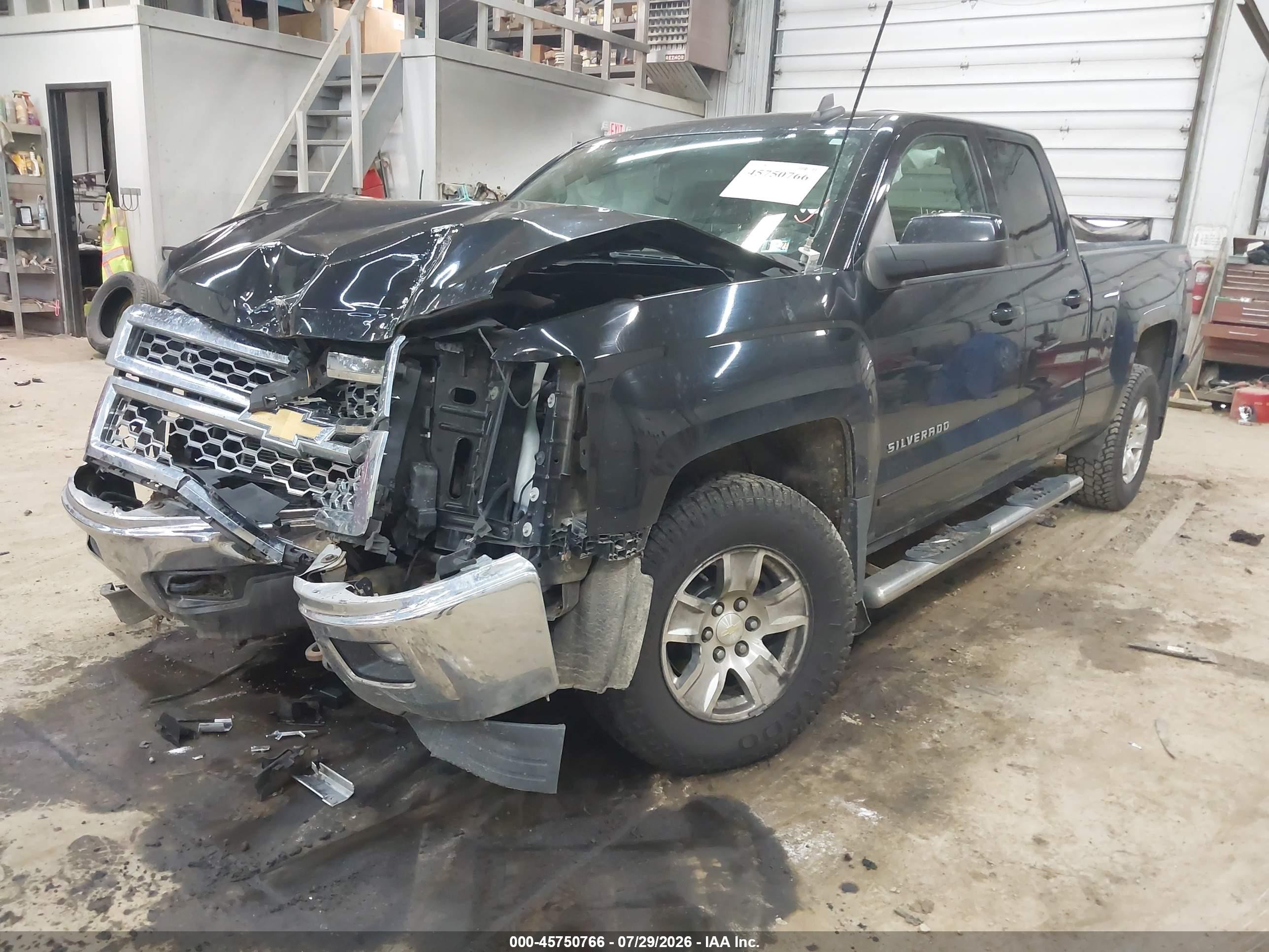 2015 Chevrolet Silverado 1500 1lt Black vin: 1GCVKREC9FZ427995