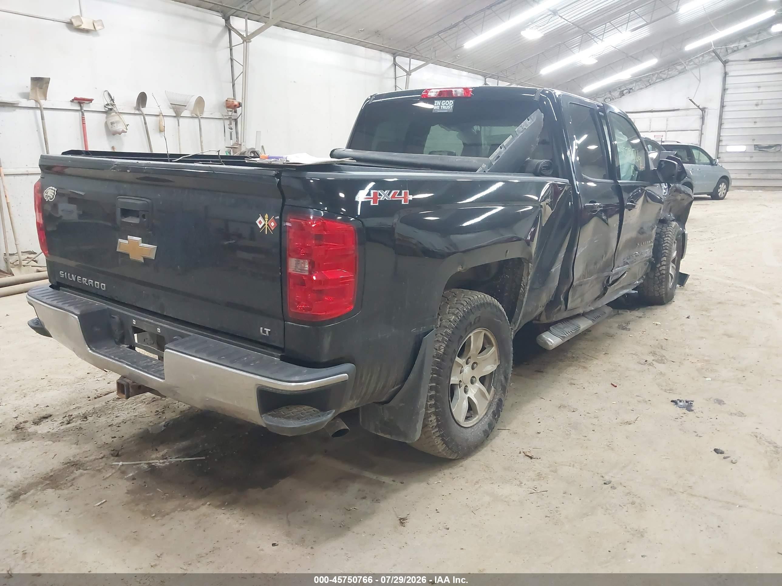 2015 Chevrolet Silverado 1500 1lt Black vin: 1GCVKREC9FZ427995